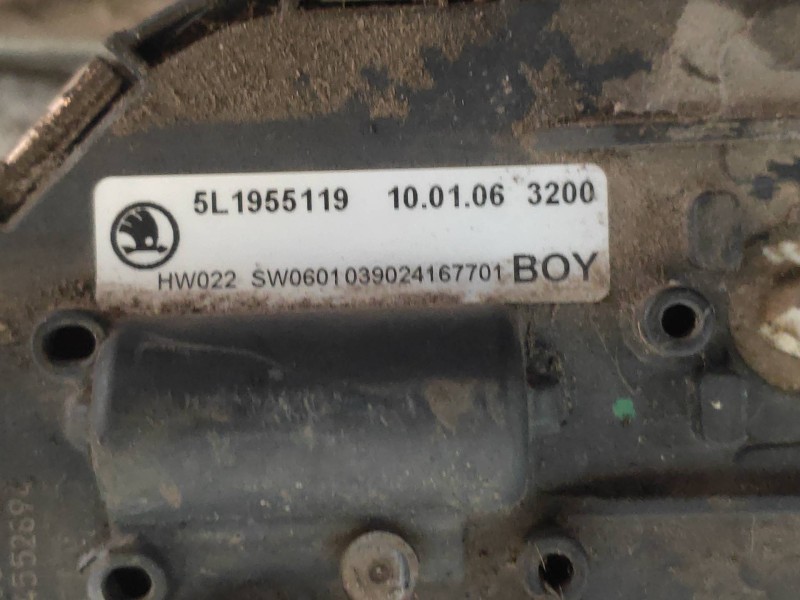 Recambio de motor limpia delantero para skoda yeti active referencia OEM IAM 5L1955119 5L1955023 