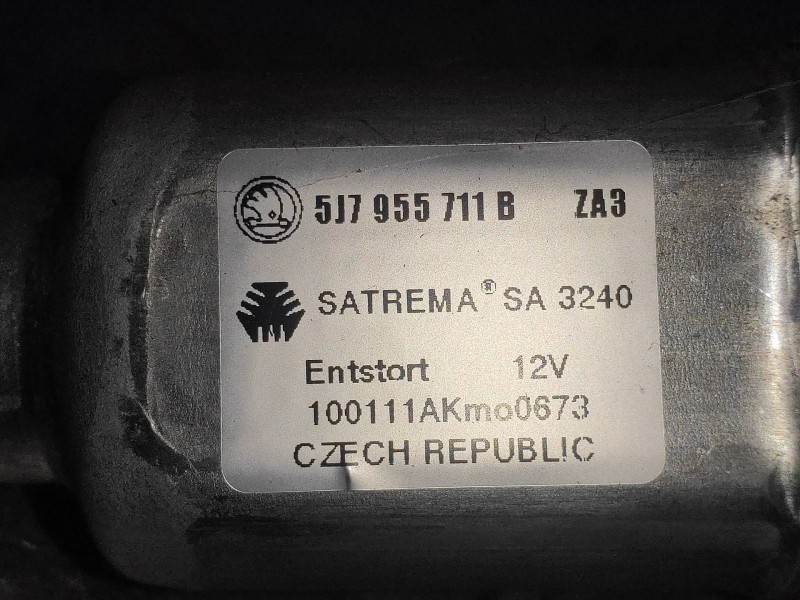 Recambio de motor limpia trasero para skoda yeti active referencia OEM IAM   