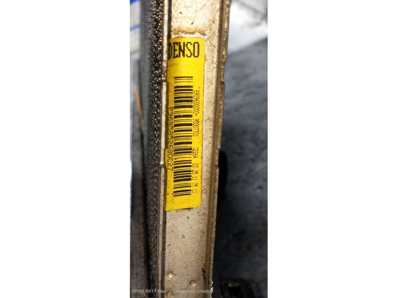 Recambio de radiador agua para citroen ds3 1.6 16v referencia OEM IAM 9685852680  