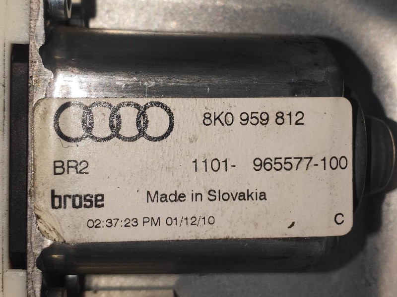 Recambio de elevalunas delantero derecho para skoda yeti active referencia OEM IAM 8K0959812  