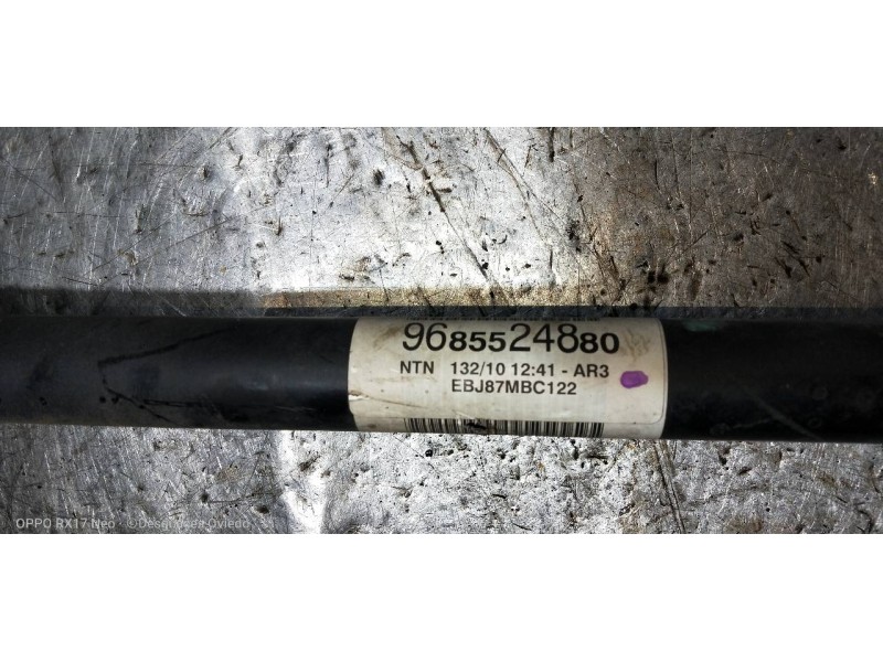 Recambio de transmision delantera derecha para citroen ds3 1.6 16v referencia OEM IAM 9685524880  