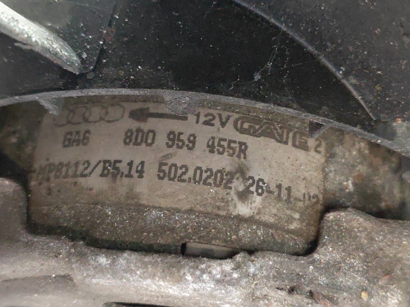 Recambio de electroventilador para volkswagen passat berlina (3b3) 2.5 v6 tdi referencia OEM IAM 8D0959455R 5020202 