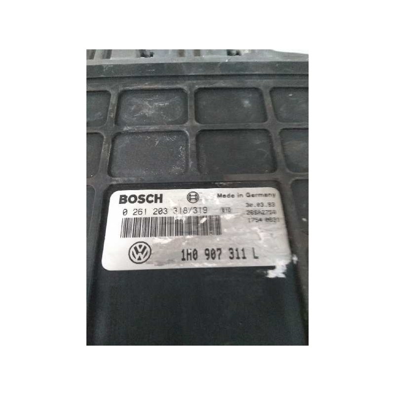 Recambio de centralita motor uce para seat ibiza (6k) 1.8 cat (abs. adz) referencia OEM IAM 0261203318 0261203319 1H0907311L Recambio de centralita motor uce para seat ibiza (6k) 1.8 cat (abs. adz) referencia OEM IAM 0261203318 0261203319 1H0907311L
