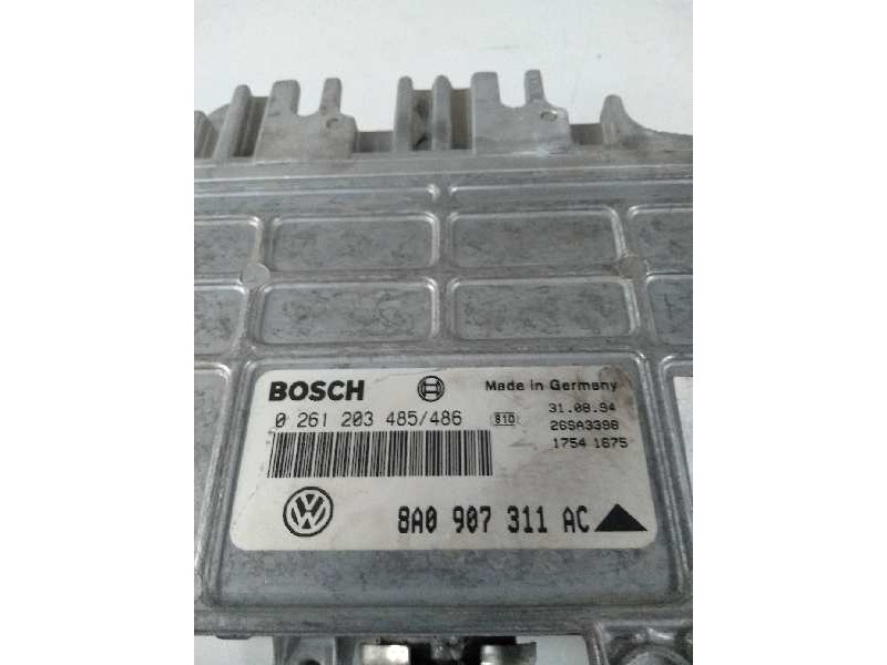 Recambio de centralita motor uce para seat toledo (1l) 1.8 cat (abs. adz) referencia OEM IAM 0261203485 0261203486 8A0907311AC