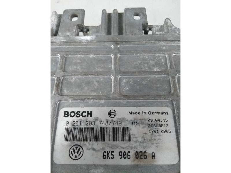 Recambio de centralita motor uce para seat ibiza (6k) 1.4 referencia OEM IAM 0261203748 0261203749 6K5906026A Recambio de centralita motor uce para seat ibiza (6k) 1.4 referencia OEM IAM 0261203748 0261203749 6K5906026A