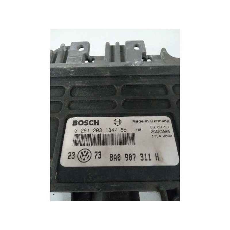 Recambio de centralita motor uce para seat ibiza (6k) 1.8 cat (abs. adz) referencia OEM IAM 0261203184 0261203185 8A0907311H Recambio de centralita motor uce para seat ibiza (6k) 1.8 cat (abs. adz) referencia OEM IAM 0261203184 0261203185 8A0907311H