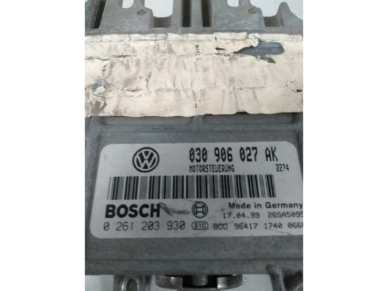 Recambio de centralita motor uce para seat arosa (6h1) 1.0 referencia OEM IAM 0261203930 030906027AK 