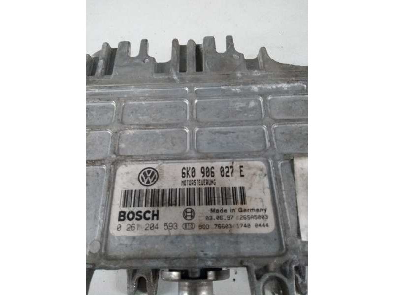 Recambio de centralita motor uce para seat ibiza (6k) 1.4 referencia OEM IAM 0261204593 6K0906027E 