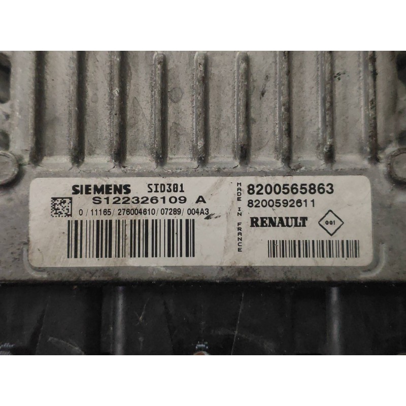 Recambio de centralita motor uce para nissan tiida (c11x/sc11x) acenta referencia OEM IAM S122326109A 8200565863 8200592611 SID3