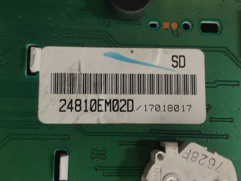 Recambio de cuadro instrumentos para nissan tiida (c11x/sc11x) acenta referencia OEM IAM 24810EM02D  