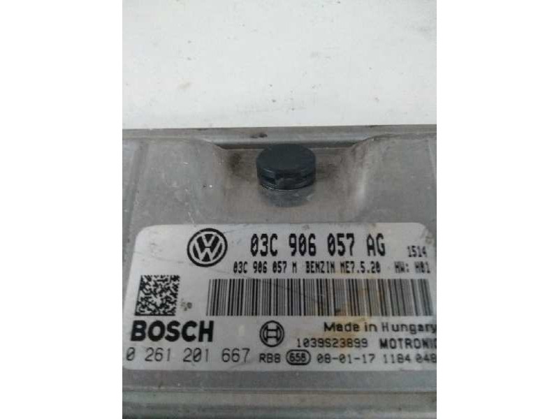 Recambio de centralita motor uce para seat cordoba berlina (6l2) 1.6 16v referencia OEM IAM 0261201667 03C906057AG 03C906057M ME