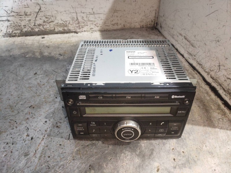 Recambio de sistema audio / radio cd para nissan tiida (c11x/sc11x) acenta referencia OEM IAM 28185EM01A PN2805L 