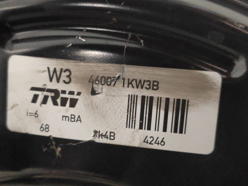 Recambio de servofreno para nissan juke (f15) 1.5 turbodiesel cat referencia OEM IAM 460071KW3B  TRW