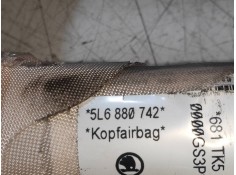 Recambio de airbag cortina delantero derecho para skoda yeti active referencia OEM IAM 5L6880742   2