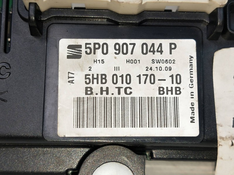 Recambio de mando calefaccion / aire acondicionado para seat leon (1p1) 1.9 tdi referencia OEM IAM 5P0907044P 5HB01017010 