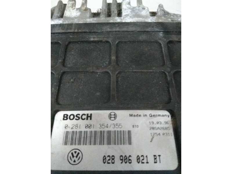 Recambio de centralita motor uce para seat toledo (1l) 1.9 tdi referencia OEM IAM 0281001354 0281001355 028906021BT
