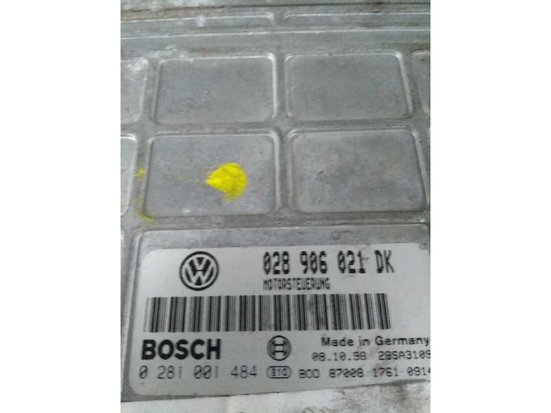 Recambio de centralita motor uce para seat ibiza (6k) 1.9 tdi referencia OEM IAM 0281001484 028906021DK 