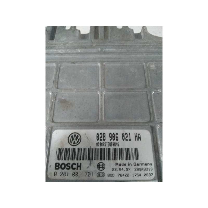 Recambio de centralita motor uce para seat cordoba vario (6k5) 1.9 sdi referencia OEM IAM 0281001701 028906021HA 
