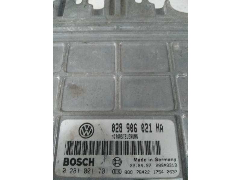Recambio de centralita motor uce para seat cordoba vario (6k5) 1.9 sdi referencia OEM IAM 0281001701 028906021HA 