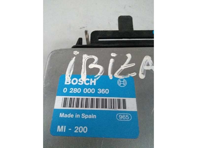 Recambio de centralita motor uce para seat ibiza referencia OEM IAM 0280000360 MI200 