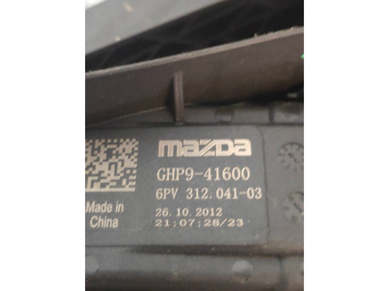Recambio de potenciometro pedal para mazda 6 kombi ()(.2012) 2.2 turbodiesel cat referencia OEM IAM GHP941600 6PV31204103 