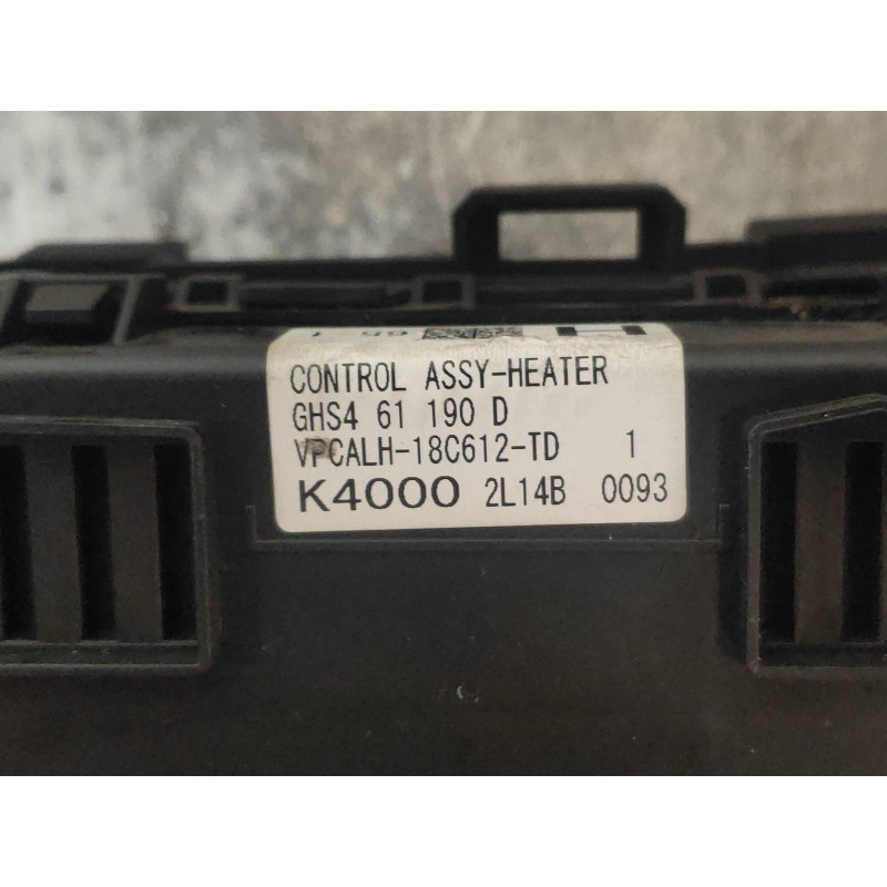 Recambio de mando calefaccion / aire acondicionado para mazda 6 kombi ()(.2012) 2.2 turbodiesel cat referencia OEM IAM GHS461190