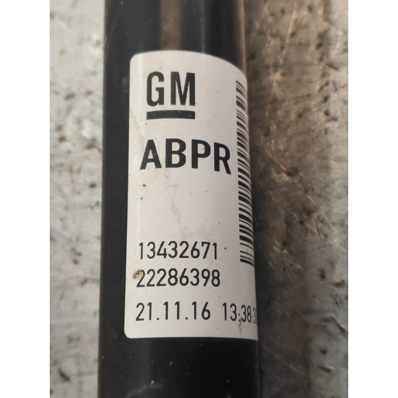 Recambio de amortiguador trasero derecho para opel corsa e color edition referencia OEM IAM 13432672 22286399 