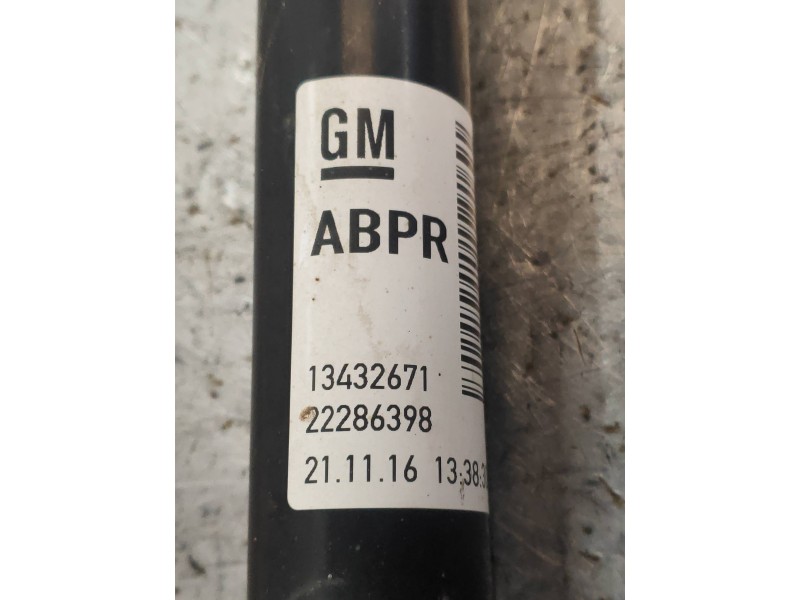 Recambio de amortiguador trasero derecho para opel corsa e color edition referencia OEM IAM 13432672 22286399 