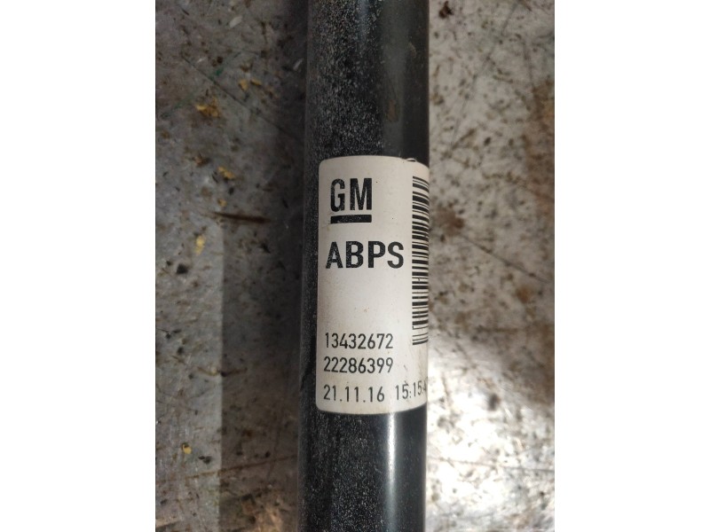 Recambio de amortiguador trasero izquierdo para opel corsa e color edition referencia OEM IAM 13432672 22286399 