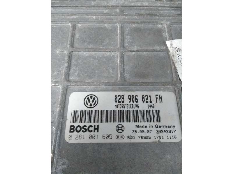 Recambio de centralita motor uce para seat toledo (1l) 1.9 tdi referencia OEM IAM 0281001605 028906021FN 