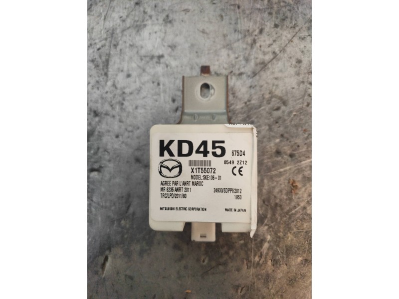 Recambio de modulo electronico para mazda 6 kombi ()(.2012) 2.2 turbodiesel cat referencia OEM IAM X1T55072 SKE13601 