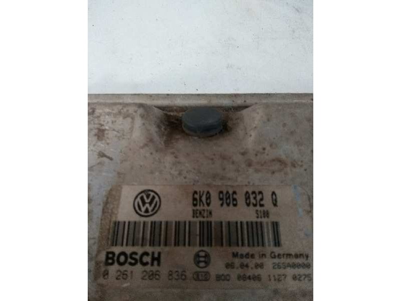 Recambio de centralita motor uce para seat ibiza (6k1) 1.4 referencia OEM IAM 0261206836 6K0906032Q 