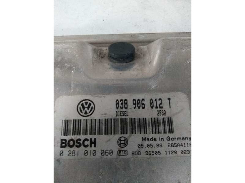 Recambio de centralita motor uce para seat toledo (1m2) 1.9 tdi referencia OEM IAM 0281010060 038906012T  Recambio de centralita motor uce para seat toledo (1m2) 1.9 tdi referencia OEM IAM 0281010060 038906012T