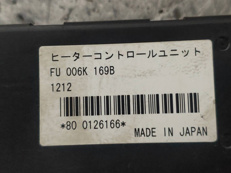 Recambio de modulo electronico para mazda 6 kombi ()(.2012) 2.2 turbodiesel cat referencia OEM IAM FU006K169B  