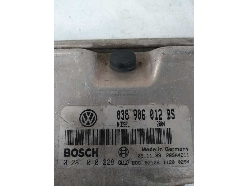 Recambio de centralita motor uce para seat leon (1m1) 1.9 tdi referencia OEM IAM 0281010228 038906012BS 