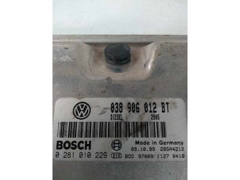 Recambio de centralita motor uce para seat toledo (1m2) 1.9 tdi referencia OEM IAM 0281010229 038906012BT  Recambio de centralita motor uce para seat toledo (1m2) 1.9 tdi referencia OEM IAM 0281010229 038906012BT
