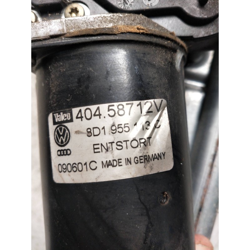 Recambio de motor limpia delantero para audi allroad quattro (4b5) 2.5 tdi (132kw) referencia OEM IAM 404587  