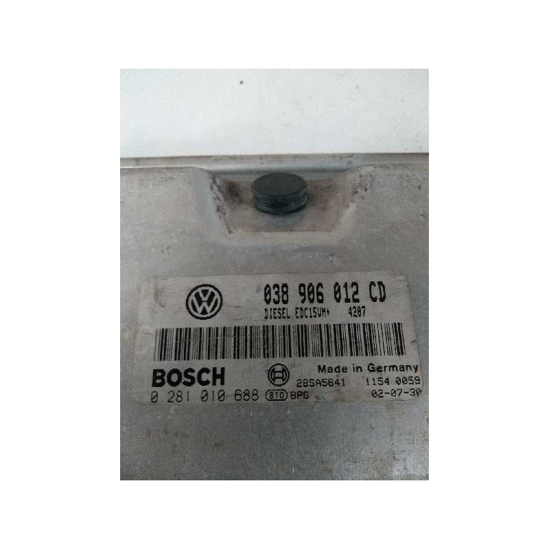 Recambio de centralita motor uce para seat ibiza (6l1) 1.9 sdi referencia OEM IAM 0281010688 038906012CD EDC15VM