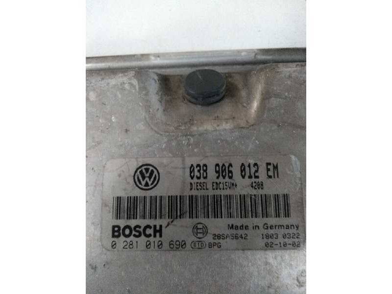 Recambio de centralita motor uce para seat ibiza (6l1) 1.9 sdi referencia OEM IAM 0281010690 038906012EM EDC15VM Recambio de centralita motor uce para seat ibiza (6l1) 1.9 sdi referencia OEM IAM 0281010690 038906012EM EDC15VM
