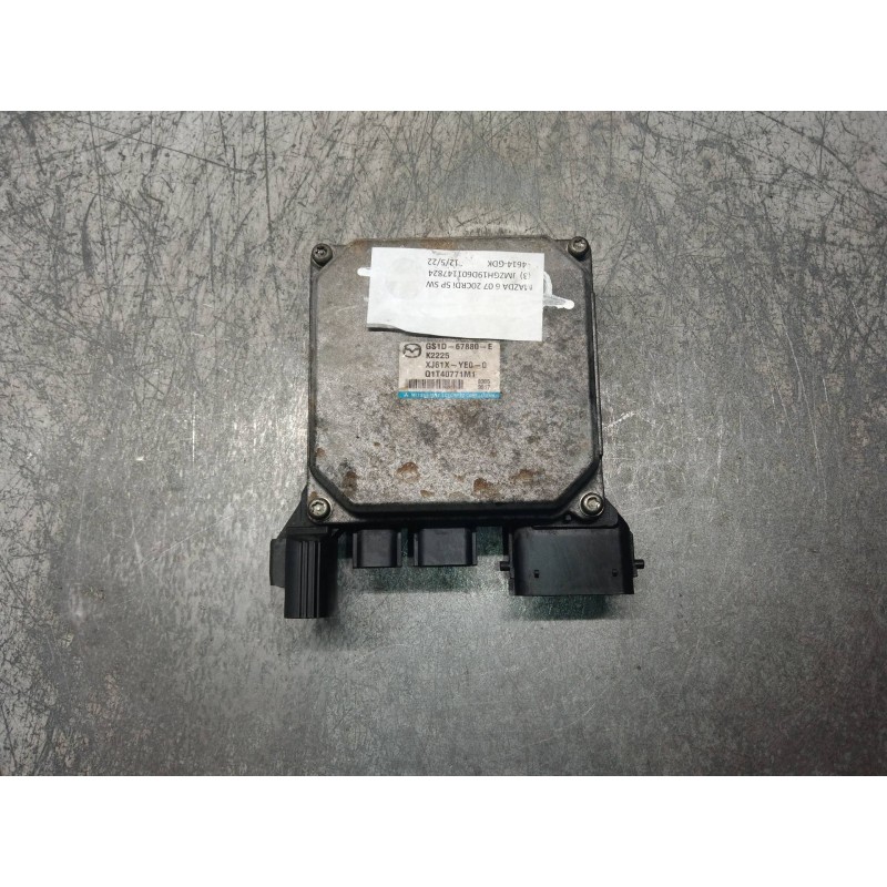 Recambio de modulo electronico para mazda 6 kombi (gh) 2.0 crtd 140cv active sw referencia OEM IAM GS1D67880E Q1T40771M1 XJ61XYE