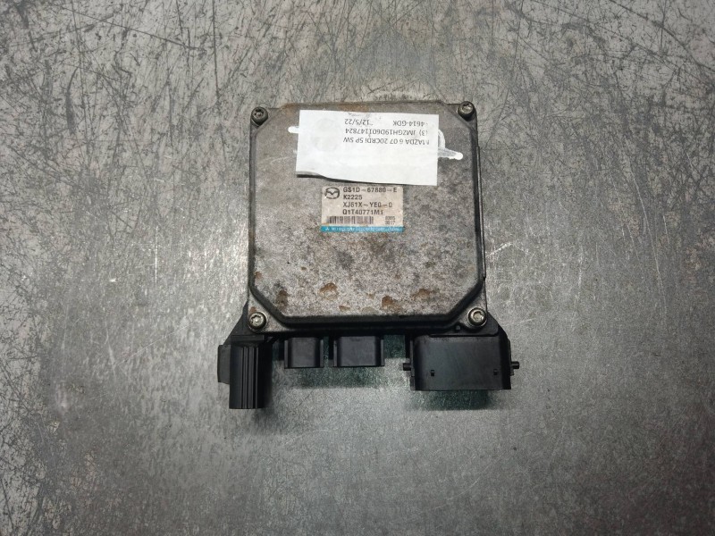 Recambio de modulo electronico para mazda 6 kombi (gh) 2.0 crtd 140cv active sw referencia OEM IAM GS1D67880E Q1T40771M1 XJ61XYE