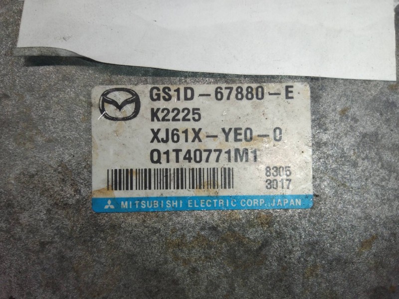 Recambio de modulo electronico para mazda 6 kombi (gh) 2.0 crtd 140cv active sw referencia OEM IAM GS1D67880E Q1T40771M1 XJ61XYE