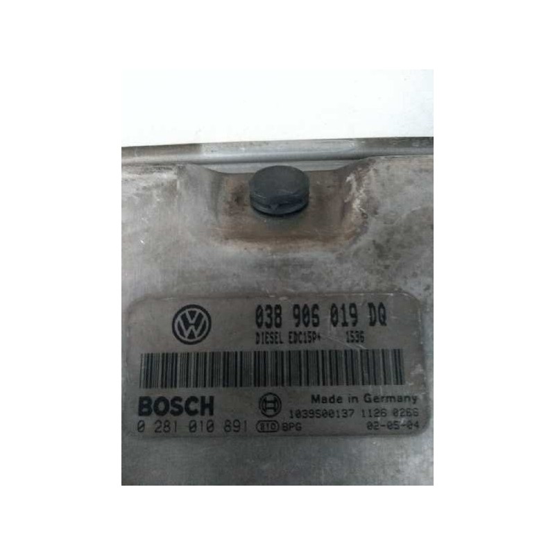 Recambio de centralita motor uce para seat ibiza (6l1) 1.9 tdi referencia OEM IAM 0281010891 038906019DQ EDC15P