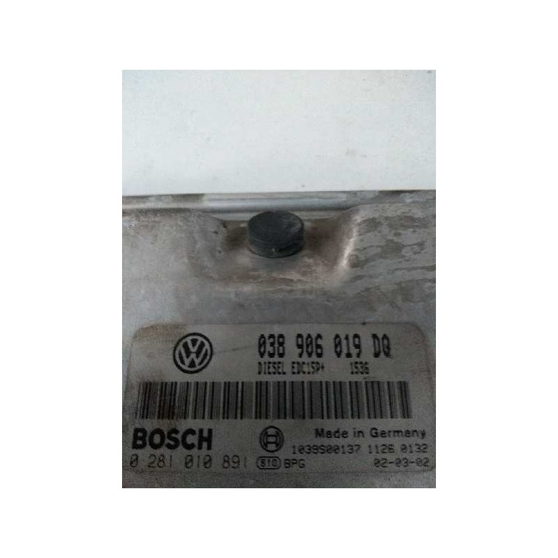 Recambio de centralita motor uce para seat ibiza (6l1) 1.9 tdi referencia OEM IAM 0281010891 038906019DQ EDC15P
