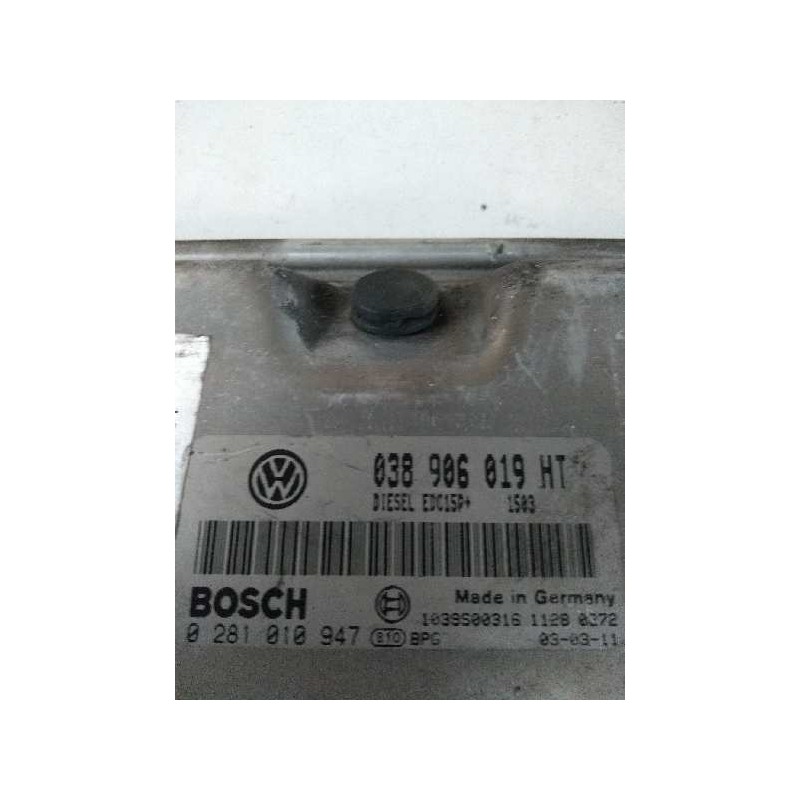 Recambio de centralita motor uce para seat ibiza (6l1) 1.9 tdi referencia OEM IAM 0281010947 038906019HT EDC15P