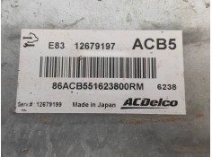 Recambio de centralita motor uce para opel corsa e color edition referencia OEM IAM 12679197   2