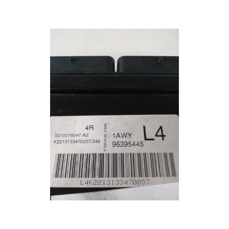 Recambio de centralita motor uce para daewoo lacetti 1.4 cat referencia OEM IAM S010016047A2 96395445 4R 1AWY L4