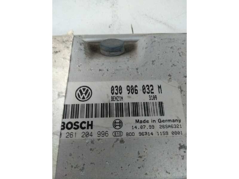 Recambio de centralita motor uce para seat arosa (6h1) 1.4 referencia OEM IAM 0261204996 030906032M 