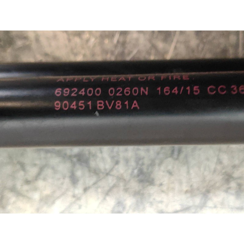 Recambio de amortiguadores maletero / porton para nissan juke (f15) 1.5 turbodiesel cat referencia OEM IAM 90450BV81A 90451BV81A