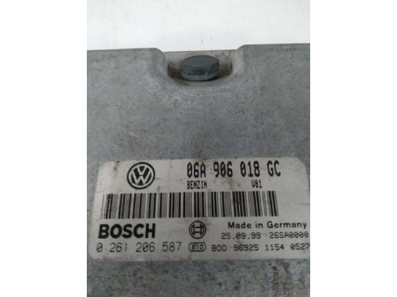 Recambio de centralita motor uce para seat toledo (1m2) 1.8 20v referencia OEM IAM 0261206587 06A906018GC 